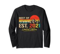 Best Of Est 2021 Limited Edition Vintage Year 2021 Birthday Long Sleeve T-Shirt