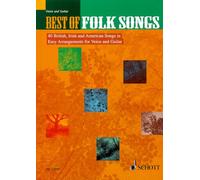 Best of Folk Songs: 40 British, Irish and American Songs in Easy Arrangements