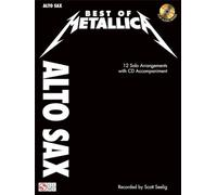 Best Of Metallica Alto Sax Book/Cd: Instrumental Play-Along