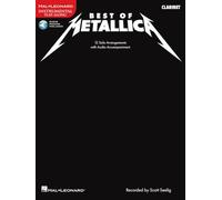Best Of Metallica Clarinet Book/Cd: Instrumental Play-Along