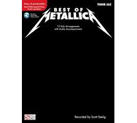 Best Of Metallica Tenor Sax Book/Cd: Instrumental Play-Along (Play Along (Cherry Lane Music))