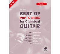 Best of Pop and Rock for Classical Guitar Vol. 12 guitar Various Edition Dux