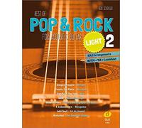 Best of Pop & Rock for Acoustic Guitar light 2: Solo Arrangements Noten + TAB + Leadsheet
