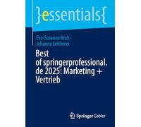 Best of springerprofessional.de 2025: Marketing + Vertrieb (essentials)
