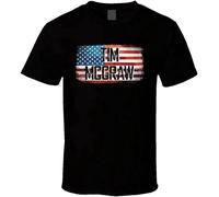 Best of Tees Tim McGraw American Pride Country Music Concert Fan Mens T Shirt Size M Black