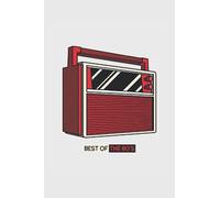 Best Of The 80s: Blank Lined Retro Audio Themed Notebook Journal, College Ruled 6"x9" 120 Pages With Matte Cover. Displays Vintage Radio Player. Makes A Perfect Gift For Old School Music Lovers.