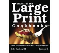 Best of the Large Print Cookbooks