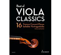 Best of Viola Classics: 16 Famous Concert Pieces for Viola and Piano by Wolfgang