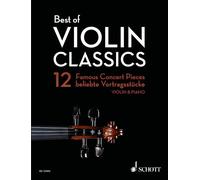 Best of Violin Classics - 12 Famous Concert Pieces for - German Language Sheet