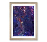 Best of Ways in Abstract Framed Print | A2 Oak Framed Wall Art | Ready to Hang | Abstract Fantasy Picture | Living Room Bedroom Lounge Office