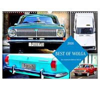 BEST OF WOLGA - The Soviet vintage car GAZ-24 UK-Version (Wall Calendar 2026 DIN A3 Landscape), CALVENDO 12 Month Wall Calendar