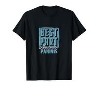 Best Part of Retirement Leisure Paninis Vintage Food Humor T-Shirt