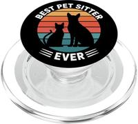 Best Pet Sitter Ever For Pet Boarding Homes PopSockets PopGrip for MagSafe