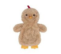 Best Pet Supplies Chicken Crinkle Plush Dog Toys for Interactive Play, Puppy and Senior Indoor Play, Colorful Chicken Toy Shape, Cute and Cuddly - Crinkle Chicken (Khaki)