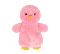 Best Pet Supplies Chicken Crinkle Plush Dog Toys for Interactive Play, Puppy and Senior Indoor Play, Colorful Chicken Toy Shape, Cute and Cuddly - Crinkle Chicken (Pink)