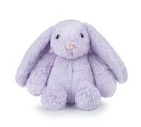 Best Pet Supplies Interactive Bunny Buddy Dog Toy with Crinkle and Squeaky Enrichment for Small and Medium Breed Puppies or Dogs, Cute and Plush - Bunny (Purple), Small