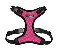 Best Pet Supplies Voyager Step-In Lock Dog Harness - Adjustable Step-In Vest Harness for Small and Large Dogs - Fuchsia, Large