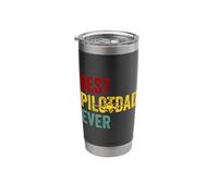 Best Pilot Dad Ever Stainless Steel Insulated Tumbler