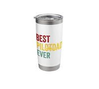 Best Pilot Dad Ever Stainless Steel Insulated Tumbler