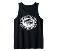 Best Players are On The Bench Funny Piano Lover Musician Tank Top