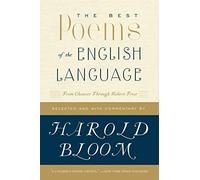 Best Poems of the English Language. Bloom 9780060540425 Fast Free Shipping