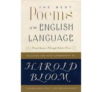 Best Poems of the English Language by Harold Bloom Paperback Harp