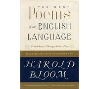 BEST POEMS OF THE ENGLISH LANGUAGE by Harold Bloom Paperback Self Help Business