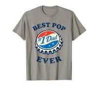 Best Pop Ever #1 Dad - Father's Day Puns Soda Pops T-Shirt