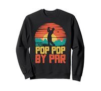 Best Pop-Pop By Par Golfing Funny Golf Golfer PopPop Sweatshirt