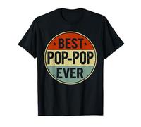 Best Pop-pop Ever Retro Style Cool Birthday Gift for Pop-pop T-Shirt