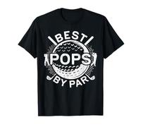 Best Pops By Par Shirt Men Golf Lover Fathers Day T-Shirt