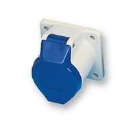 Best Price Square 16A 2P+E CHASSIS SOCKET 240V BLU BPSCA 410306 - CN00179 By WALTHER