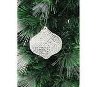 Best Price Square Diamante Sparkling Baubles - 9cm - Pack of 14 (Teardrop) - HANGING_ORNAMENT - Crystal - Birthday