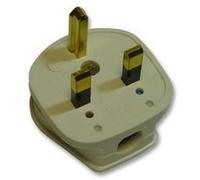 Best Price Square NON STANDARD PLUG - WHITE BPSCA 647WHI - PL00683 By MK (ELECTRIC)
