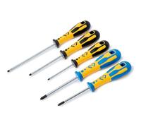 Best Price Square SCREWDRIVER SET 5 PCS PZ + SLOTTED T49153 By CK TOOLS