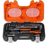 Best Price Square SOCKET SET, 1/4" DRV S290 By BAHCO