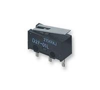 Best Price Square SWITCH, LEVER, SPDT, 0.1A, 30VDC D2F-01L By OMRON ELECTRONIC COMPONENTS