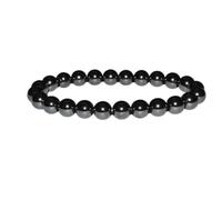 Best Price Trading Natural 8mm Gemstone Bead Chakra Healing Bracelet Gem Stone Protection Stretch Crystal (Hematite)