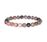 Best Price Trading Natural 8mm Gemstone Bead Chakra Healing Bracelet Gem Stone Protection Stretch Crystal (Pink Zebra Jasper)