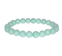 Best Price Trading Natural Gemstone 8mm Bead Healing Chakra Bracelet Protection Gem Stone Stretch Crystal (Jade)