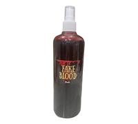 Best Prime Deals Halloween Fake Blood Makeup - Realistic Washable Special Effects Makeup Coagulated Fake Blood Spray Red Fake Blood + Spray For Zombie Vampire Monster Cosplay Mouth Clothes Dress Up