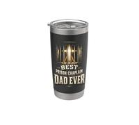 Best Prison Chaplain Dad Ever Pastor Stainless Steel Insulated Tumbler