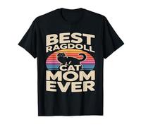 Best Ragdoll Cat Mom Ever Retro T-Shirt
