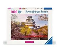 Ravensburger - 12001316 2D Adult Puzzle Beautiful Castles-Himeji Castle, Japan, 1000 Pieces