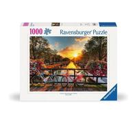 Ravensburger Bicycles in Amsterdam 1000 Piece Jigsaw Puzzle Premium Quality