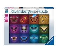 Ravensburger Puzzle 2D 1000 elementów: Piękne skrzydlate owady, Nowy design