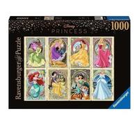 Ravensburger Disney Princess Art Noveau 1000 Piece Jigsaw Puzzles for Adults and Kids Age 12 Years Up