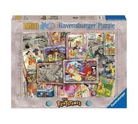 Ravensburger Warner Bros The Flintstones 1000 Piece Jigsaw Puzzle for Adults - 12000407 - Handcrafted Tooling, Made in Germany, Every Piece Fits Together Perfectly