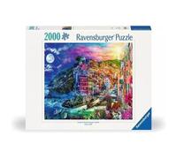 Ravensburger Colourful Cinque Terre Italy 2000 Piece Jigsaw Puzzles for Adults and Kids Age 12 Years Up