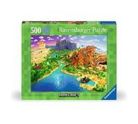Ravensburger 500 Piece Minecraft Puzzle | Premium Quality Made in Europe | FSC Certified Materials